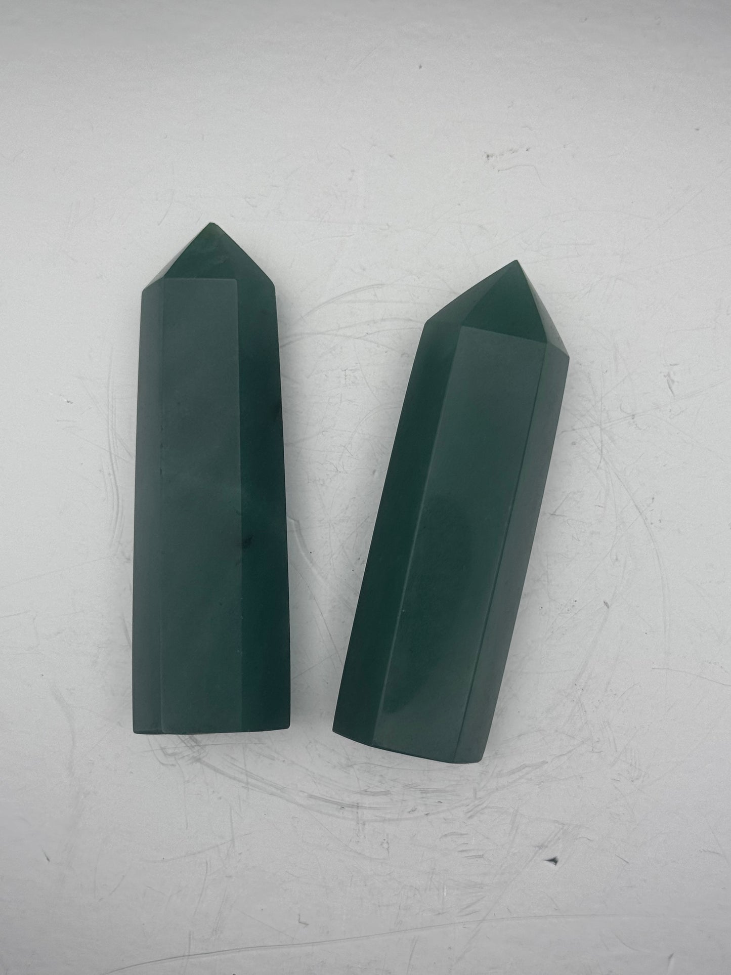 Green Aventurine Crystal Towers