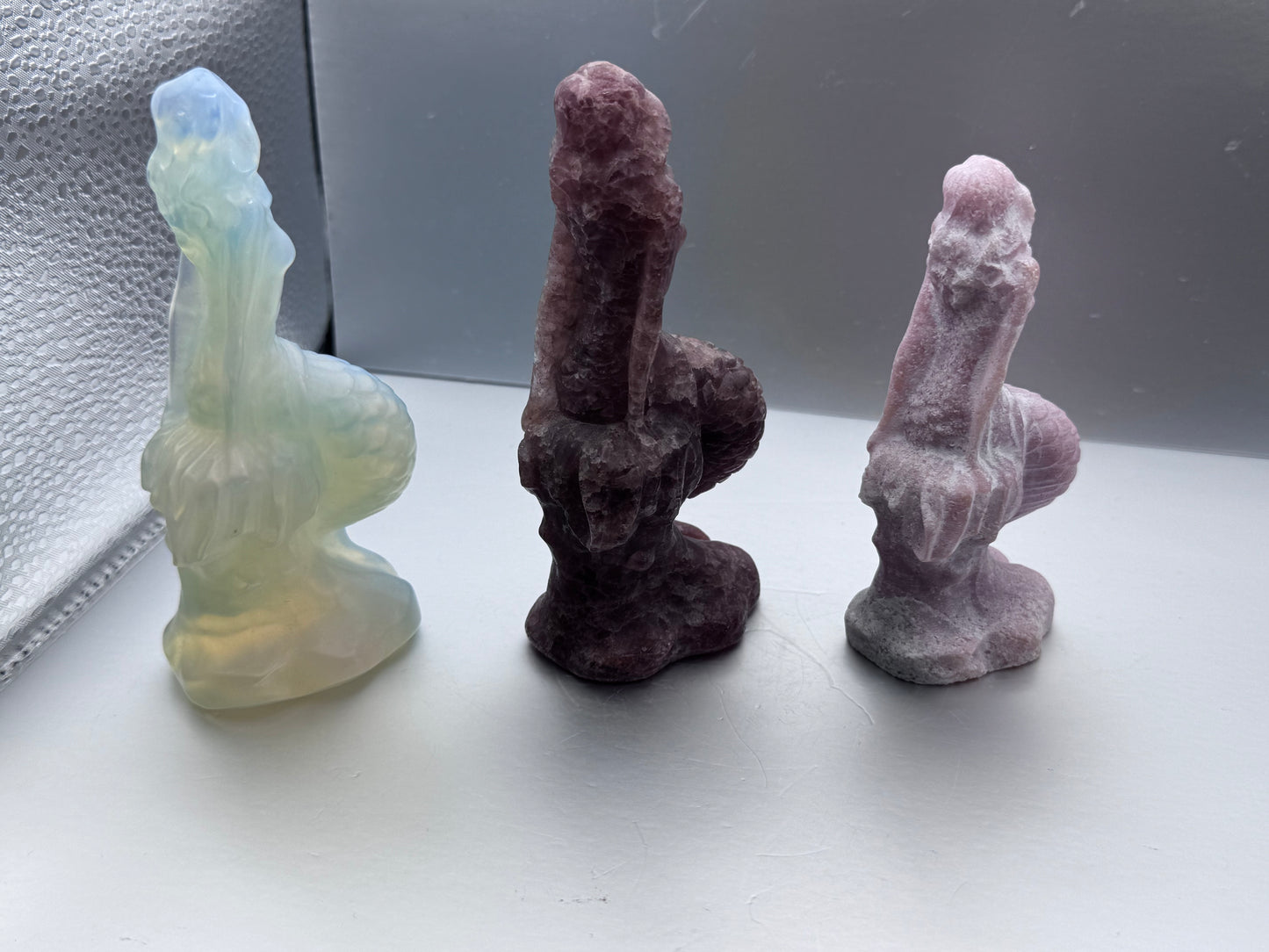 Crystal Mermaid Carvings