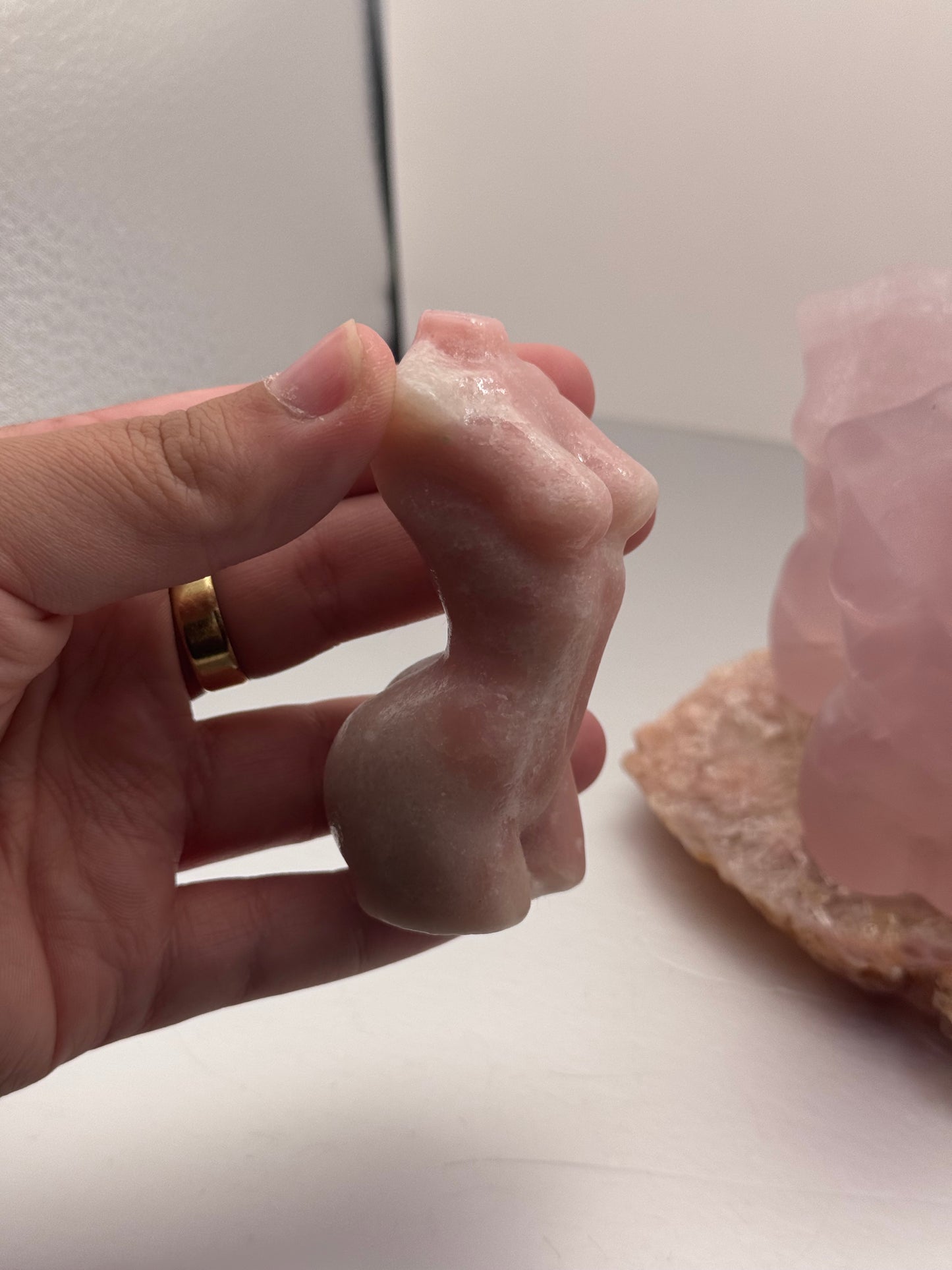 Rose Quartz & Pink Opal Goddess Bodies