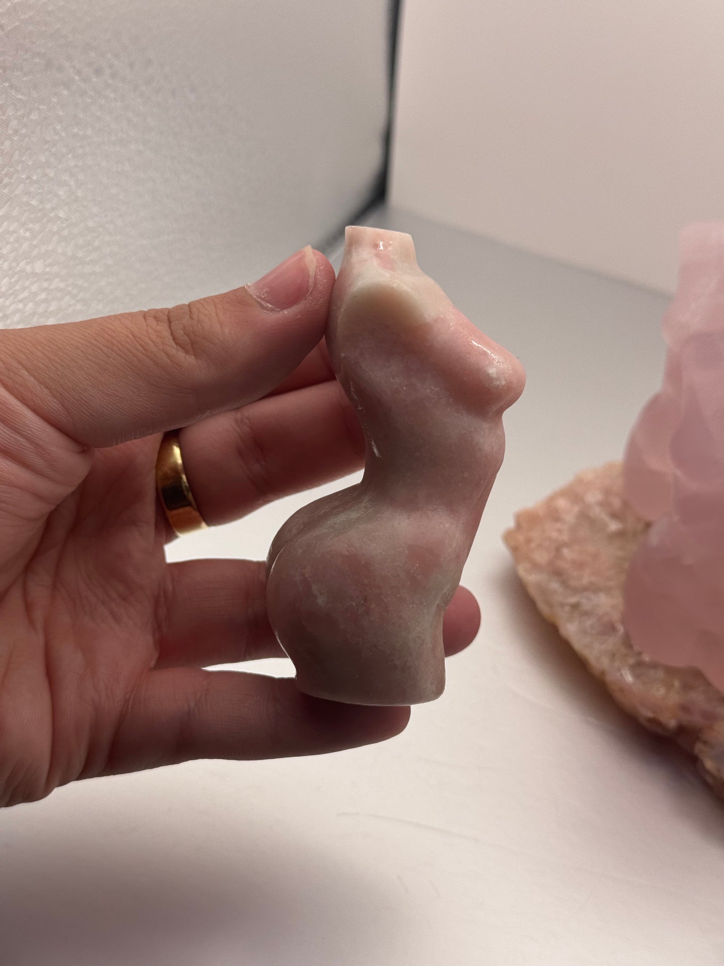 Rose Quartz & Pink Opal Goddess Bodies