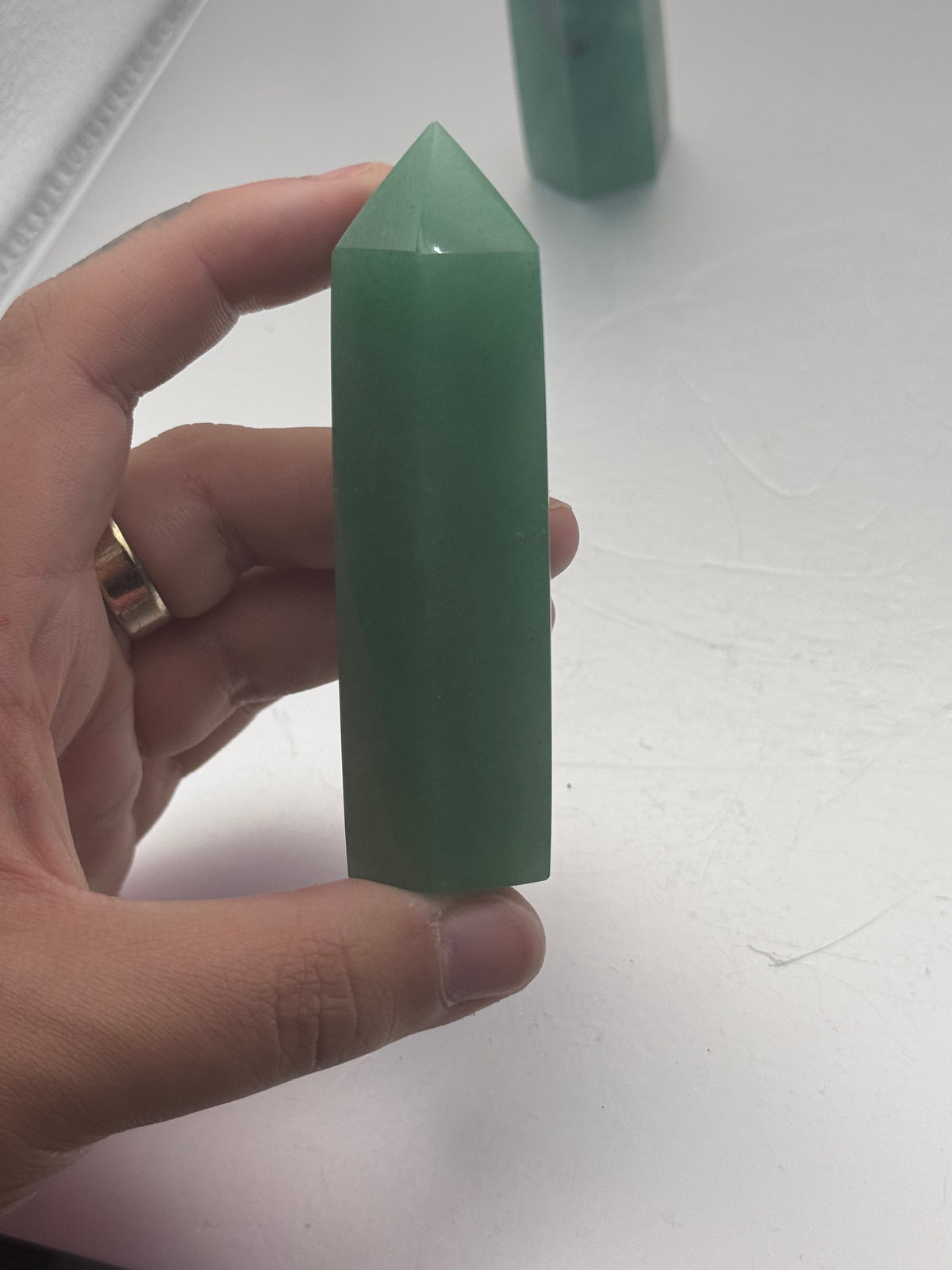 Green Aventurine Crystal Towers