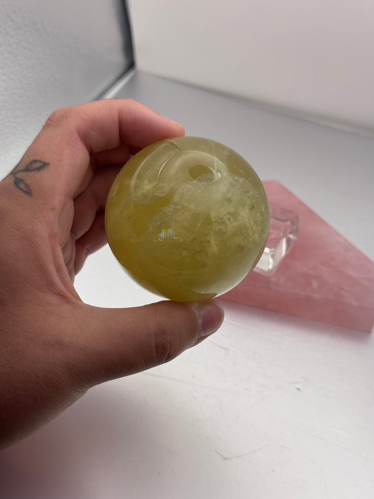 Citrine Crystal Sphere