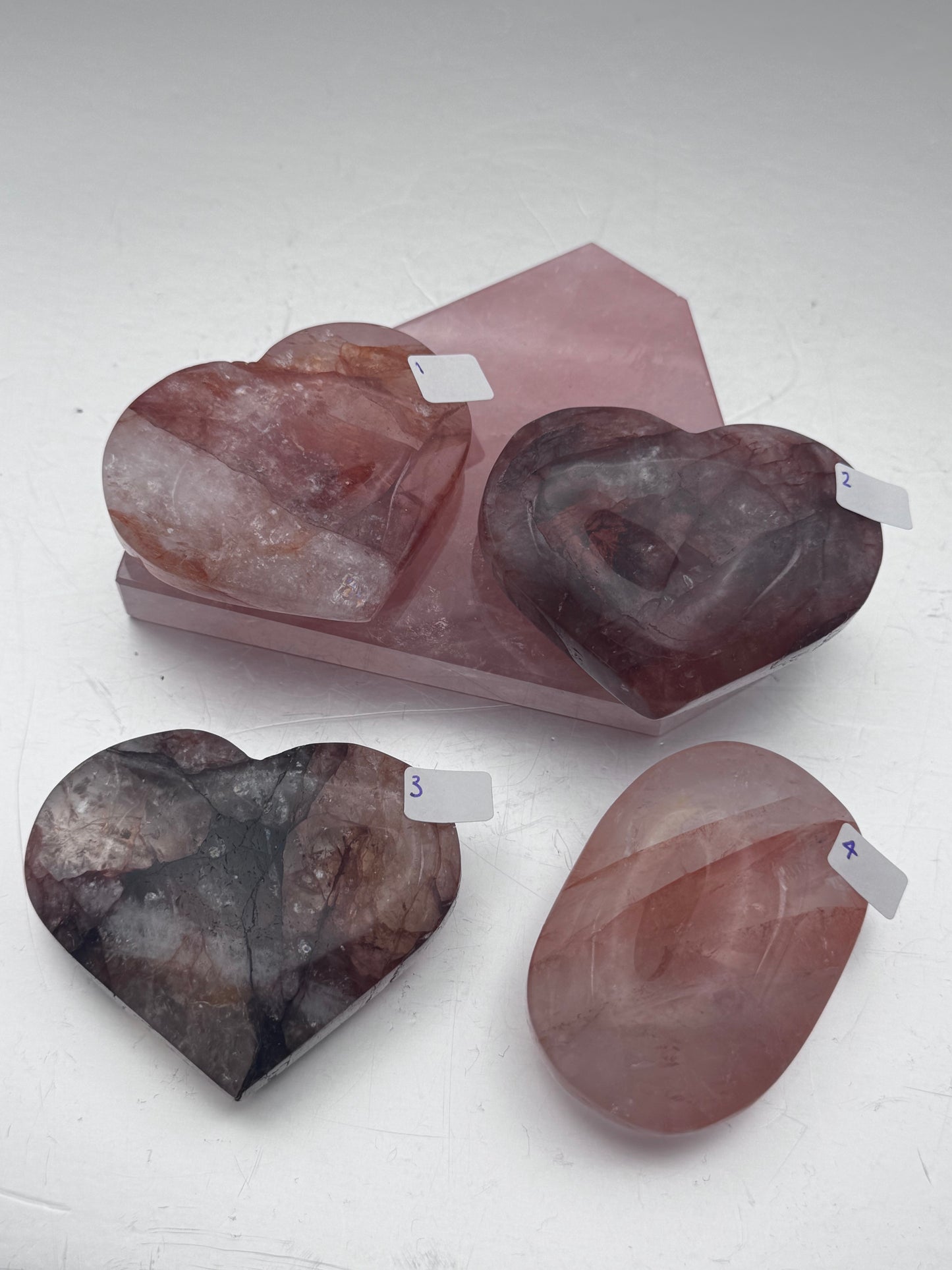 Fire Quartz Carvings