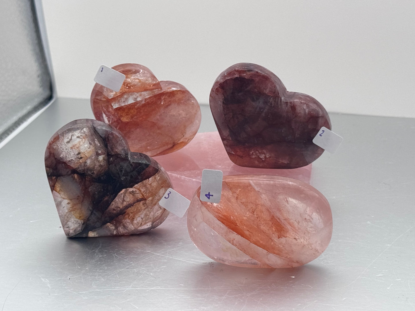 Fire Quartz Carvings